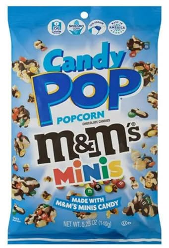 Candy Pop Popcorn Cookie Pop Oreo, Twix, Snickers, SourPatch, CandyPop, Ahoy etc - 149g (M&M´s) von Generic