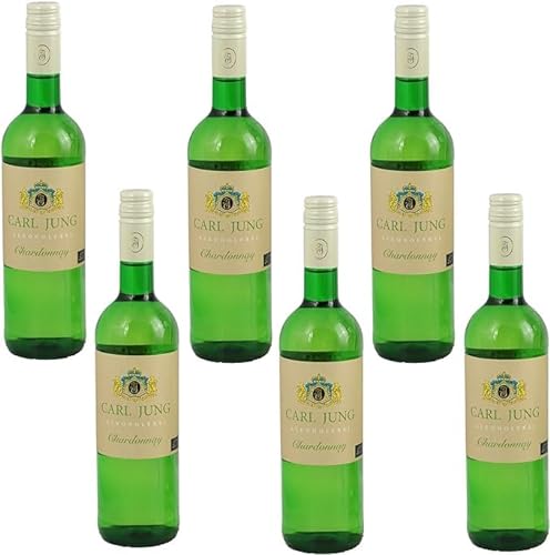 Carl Jung Chardonnay Bio 0,75 Ltr. alkoholfreier Weiswein mit MHD - 15 Stk von Generic
