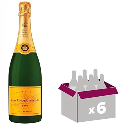 Champagne Veuve Clicquot – Brut – Carte Jaune – 6 Stück (750 Milliliter) von Generic