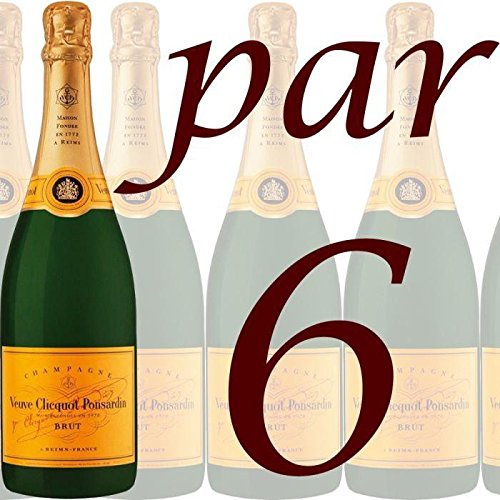 Champagne Veuve Clicquot Brut 'Carte Jaune 6 count – AOC-Champagner Champagne Veuve Clicquot Brut 'Carte Jaune 6 count – AOC-Champagner von Generic
