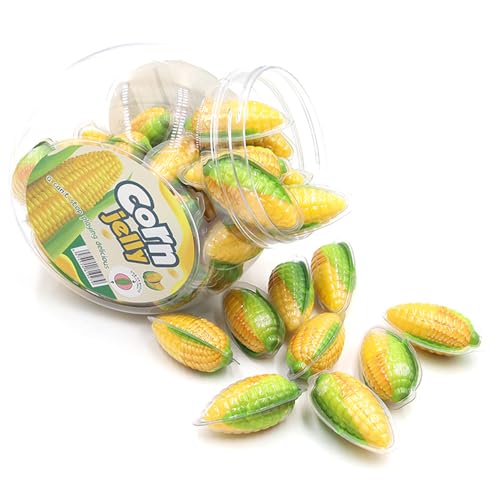 Corn Jelly 720g (18g x 40pcs) Korean Sweet Jelly Corn Flavor (MHD bis 28.06.2024) von Generic
