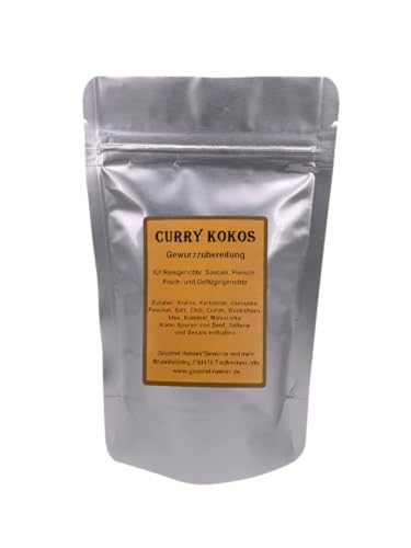 Curry Kokos Gewürzmischung - Die perfekte Kombination aus würzigem Curry und cremiger Kokosnuss für exotische Geschmackserlebnisse (1, Kilogramm) von Generic