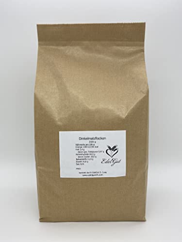 Dinkelmalzflocken Premium 2,5 kg Dinkel Malzflocken Premium Qualität 2500 g Dinkelmalzflocken Premium 2,5 kg Dinkel Malzflocken Premium Qualität 2500 g von Generic