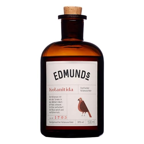 EDMUNDs Kolanitida Exotischer Likör 500ml 30% | Verfeinert mit Muskatnuss & Tonkabohne | Frische & dezente Bitternoten durch Orangen-, Zitronen- & Pomeranzenschalen von Generic