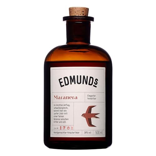 EDMUNDs Maranera Feinbitter Likör 500ml 38% | Elegante Balance aus Anis, Fenchel & Gewürzen | Angenehme Schärfe mit Ingwer & Kubebenpfeffer | Belebende Herbe durch Pomeranzen & Wermut EDMUNDs Maranera Feinbitter Likör 500ml 38% | Elegante Balance aus Anis, Fenchel & Gewürzen | Angenehme Schärfe mit Ingwer & Kubebenpfeffer | Belebende Herbe durch Pomeranzen & Wermut von Generic