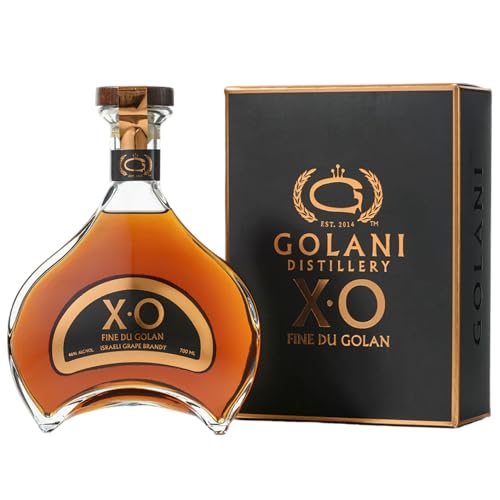 Fine Du Golan XO Brandy 700ml 46% vol. | Doppelt destillierter Weinbrand aus Israel | Ausbau in französischen Eichenfässern mit Golani Rotweinhistorie Fine Du Golan XO Brandy 700ml 46% vol. | Doppelt destillierter Weinbrand aus Israel | Ausbau in französischen Eichenfässern mit Golani Rotweinhistorie von Generic