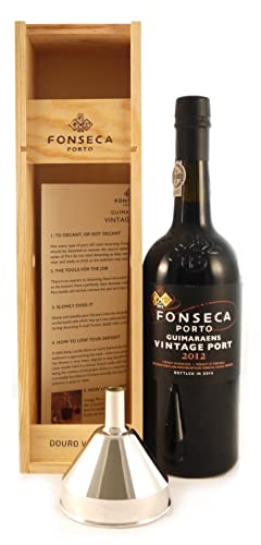 Fonseca Guimaraens Vintage Port 2012 with Port Funnel in einer Geschenkbox, 1 x 750ml Fonseca Guimaraens Vintage Port 2012 with Port Funnel in einer Geschenkbox, 1 x 750ml von Generic