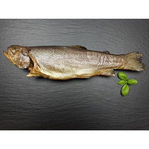 Forelle geräuchert | handgeräuchert | Räucherfisch | küchenfertig | ausgenommen mit Kopf | Frischfisch geräuchert | ca. 250g von Generic