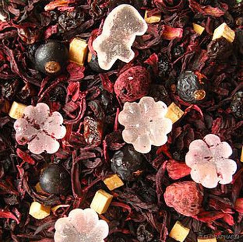 Früchtetee Glücksbringer® - Aromatisierte Mischung mit Himbeer-Aprikose-Geschmack - Genussvolle Teepause - Top Qualität (100, Gramm) von Generic