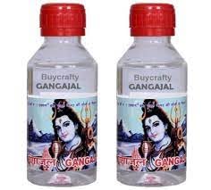 Gangajal Weihwasser Ganga Jal Hawan Artikel Pooja Jal 100 ml 2er Pack von Generic