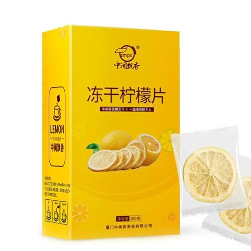 Gefriergetrocknete Honig-Zitronenscheiben Kräutertee China Original Dufttee Guter Tee Natürlicher Bio-Blumentee Grünes Essen ohne Zusatzstoffe Kräutertee (100g*2) von Generic
