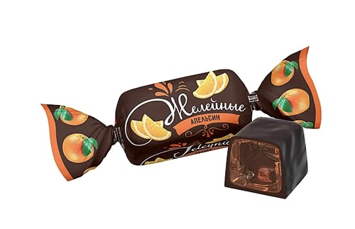 Gellee-Konfekt Orange in Schokolade 500g von Generic