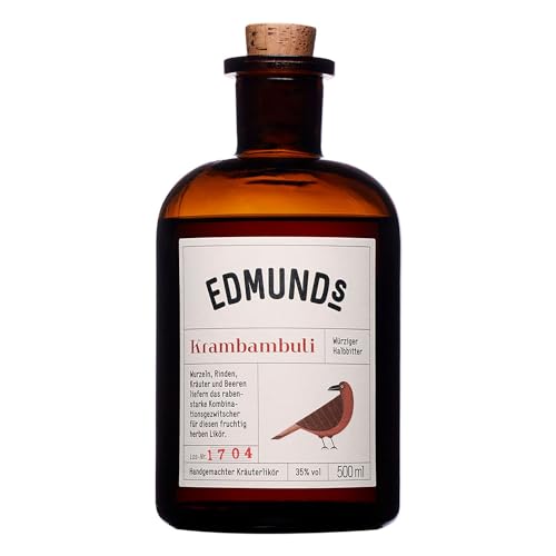 Generic EDMUNDs Krambambuli Likör 500ml 35% | Vielschichtige Aromen aus Veilchenwurzel, Kamille & Gewürzen | Florale, würzige & fruchtige Noten | Angenehm leicht & unbeschwert Generic EDMUNDs Krambambuli Likör 500ml 35% | Vielschichtige Aromen aus Veilchenwurzel, Kamille & Gewürzen | Florale, würzige & fruchtige Noten | Angenehm leicht & unbeschwert von Generic