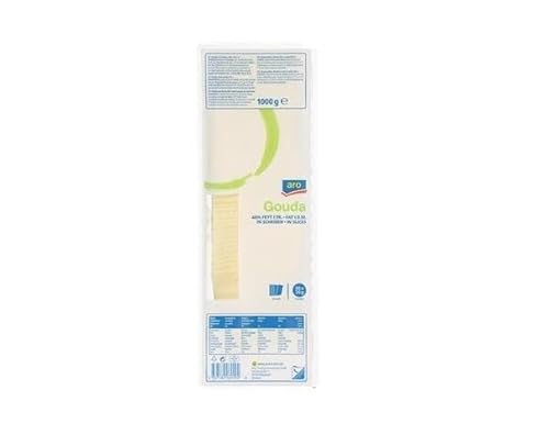 Generic Käsescheiben Gouda 48% Fett i. Tr., 10 x 10 cm Scheiben, 50 Stück à 20 g - 1 kg Generic Käsescheiben Gouda 48% Fett i. Tr., 10 x 10 cm Scheiben, 50 Stück à 20 g - 1 kg von Generic