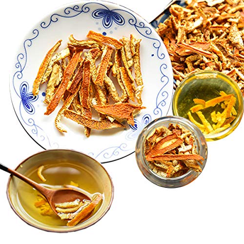 Getrocknete Mandarinenschale Fruchtee China Original Dufttee Guter Tee Kräutertee Natürlicher Bio-Blumentee Grünes Essen ohne Zusatzstoffe Kräutertee (250g) von Generic