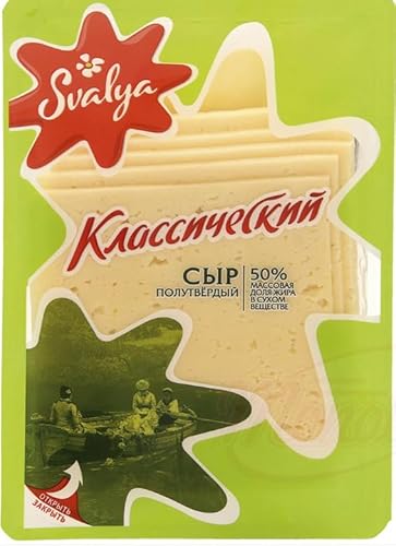 Hartkäse Schnittkäse in Scheiben Klassicheskij Svalya 50% Fett 150g von Generic