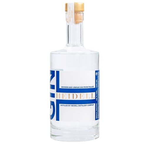 Heidell Gin 500 ml / 42% - Handgemachter Premium Gin aus Finnland mit typisch finnischen Botanicals - Silbermedaille IWSC 2022 von Generic