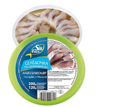 Heringsfilet Klassik im Pflanzenöl 200g Heringsfilet Klassik im Pflanzenöl 200g von Generic