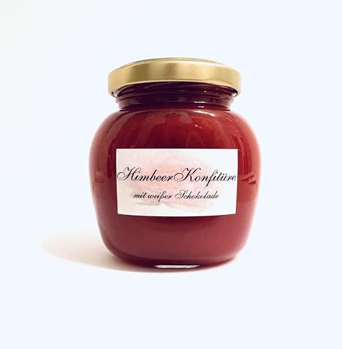 Himbeeren Konfitüre mit weißer Schokolade 250 g - handgemacht - Himbeeren Konfitüre mit weißer Schokolade 250 g - handgemacht - von Generic