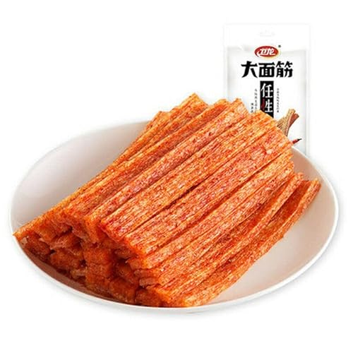 Hotstrip Chinesisch Spezialität Latiao Snack Hot Gluten Latiao 112g*3 von Generic