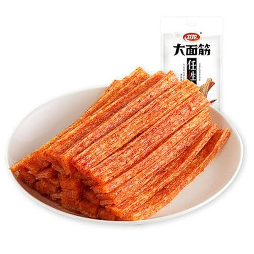 Hotstrip Chinesisch Spezialität Latiao Snack Hot Gluten Latiao 112g*3 von Generic