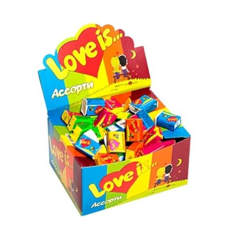 Kaugummi LOVE IS Mix Assorti wkusow Swetofor 4,2g Box 100St. von Generic