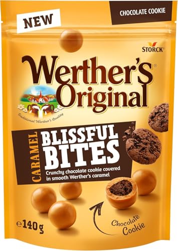 Keks – Caramel Bites Blissful – Karamellbonbons mit Keksgeschmack, authentischer und köstlicher Geschmack, 140-g-Beutel, traditionelle deutsche Süßware, kompatibel mit Werther's – 140 g Keks – Caramel Bites Blissful – Karamellbonbons mit Keksgeschmack, authentischer und köstlicher Geschmack, 140-g-Beutel, traditionelle deutsche Süßware, kompatibel mit Werther's – 140 g von Generic