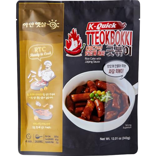 Korecipe Goodpokki Original Geschmack 363g (3 Portion) Sweet & Spicy Korean Food Tteokbokki (JJajang) von Generic