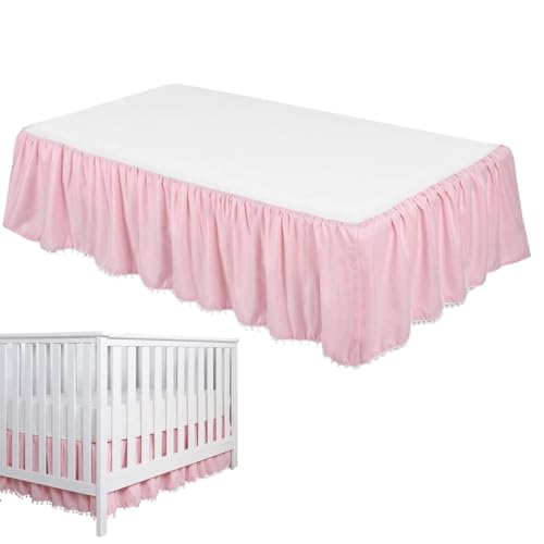 Krippenrock - Kindergartenbettrock Für Baby, Babybettrock, Babybettrock, Babybett, Schnick, Mädchen Krippenrock - Kindergartenbettrock Für Baby, Babybettrock, Babybettrock, Babybett, Schnick, Mädchen von Generic