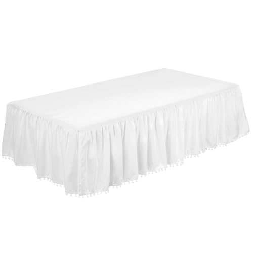 Krippenrock – elegante Kinderzimmer-Bettwäsche, weicher Stoff-Bettrock | Gerüschter Kinderbettrock, perfekt für Babybetten, stilvolle Kinderzimmerdekoration, leicht zu reinigen, ideal zur Abstimmung m Krippenrock – elegante Kinderzimmer-Bettwäsche, weicher Stoff-Bettrock | Gerüschter Kinderbettrock, perfekt für Babybetten, stilvolle Kinderzimmerdekoration, leicht zu reinigen, ideal zur Abstimmung m von Generic