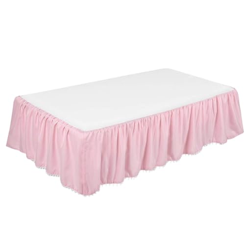 Krippenrock – elegante Kinderzimmer-Bettwäsche, weicher Stoff-Bettrock | Gerüschter Kinderbettrock, perfekt für Babybetten, stilvolle Kinderzimmerdekoration, leicht zu reinigen, ideal zur Abstimmung m Krippenrock – elegante Kinderzimmer-Bettwäsche, weicher Stoff-Bettrock | Gerüschter Kinderbettrock, perfekt für Babybetten, stilvolle Kinderzimmerdekoration, leicht zu reinigen, ideal zur Abstimmung m von Generic
