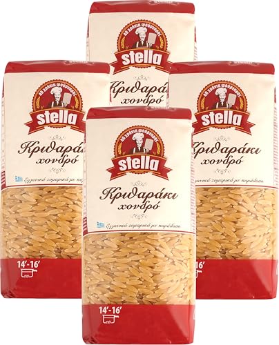 Kritharaki - Orzo Nudeln 4x500g - griechische Reisnudeln von GREAT BRITISH TRADING LIMITED