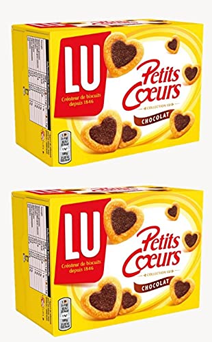 LU Petits Coeurs Mini-Schokoladenherzen, 2 Stück (2 x 125 g) von Generic