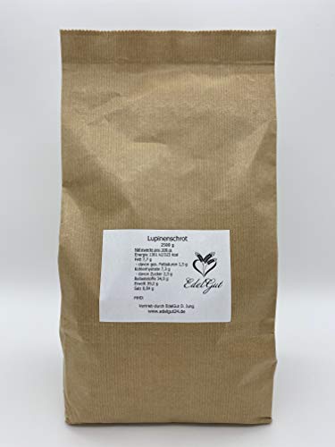 Lupinenschrot 2,5 kg Süßlupinen Lupinen Schrot Bäcker Qualität glutenfrei 2500g Lupinenschrot 2,5 kg Süßlupinen Lupinen Schrot Bäcker Qualität glutenfrei 2500g von Generic
