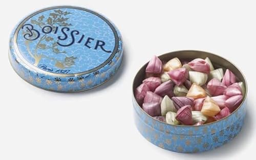 Maison Boissier Maître Confiseur - Berlingots | Berlingots Candies - Süßigkeiten Box verschiedene Leckereien | aus Frankreich - 300gr metall Geschenkbox von Generic