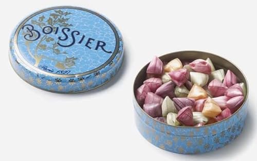 Maison Boissier Maître Confiseur - Berlingots | Berlingots Candies - Süßigkeiten Box verschiedene Leckereien | aus Frankreich - 300gr metall Geschenkbox von Generic
