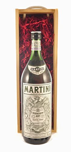 Martini Extra Dry 1980's 1 1/2 litres in einer Geschenkbox, 1 x 1000ml von Generic