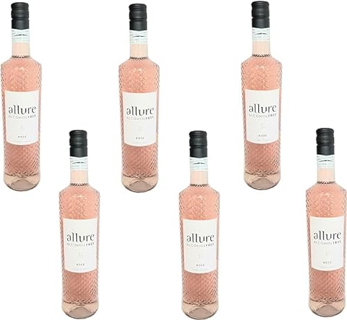 Michel Schneider Allure Aromat Getränk entalkoholisierter Rosé Wein 750ml - 15 Stk von Generic
