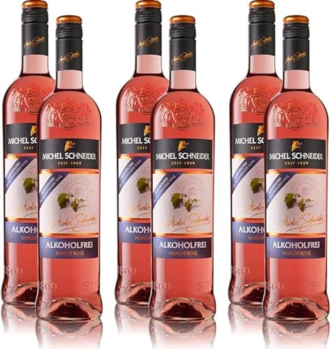 Michel Schneider Merlot Rosé alkoholfreier Wein - 15 Stk von Generic