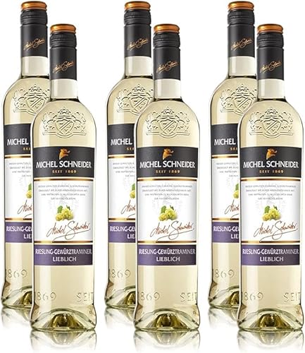 Michel Schneider Riesling Gewürztraminer lieblich - 15 Stk Michel Schneider Riesling Gewürztraminer lieblich - 15 Stk von Generic