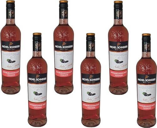 Michel Schneider Spätburgunder Rose´Feinherb 750ml - 15 Stk von Generic