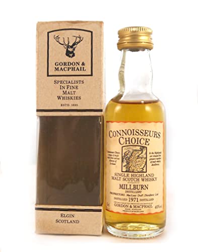 Milburn Malt Whisky Miniature (5cl) 1971 Connoisseurs Choice Bottling (Original box), 1 x 50ml von Generic