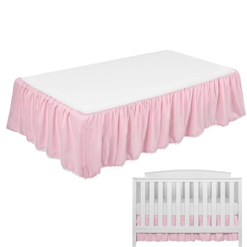Minis-Krippenrock – Bettröcke für Kleinkinder | Der 71 x 132 cm große Kinderbettrock aus weichem Stoff hält das Baby im Kinderzimmer warm und gemütlich zum Schlafen und Ausruhen Minis-Krippenrock – Bettröcke für Kleinkinder | Der 71 x 132 cm große Kinderbettrock aus weichem Stoff hält das Baby im Kinderzimmer warm und gemütlich zum Schlafen und Ausruhen von Generic