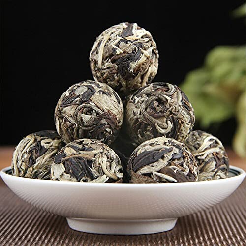 Mondscheinweißer Dragon Bead Pu'er-Tee China Original Puerh Tee Guter Tee Natürlicher Bio Puer Tee Grünes Essen ohne Zusatzstoffe Puerh Tee (250g) von Generic