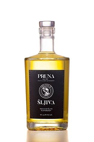 Naturaler Pflaumenbrand Sliwowitz Pruna Premium aus Serbien 0,7L von Generic