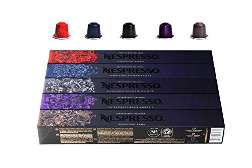 Nespresso OriginalLine: Variety Strong Mix, 50 Kapseln. von Generic