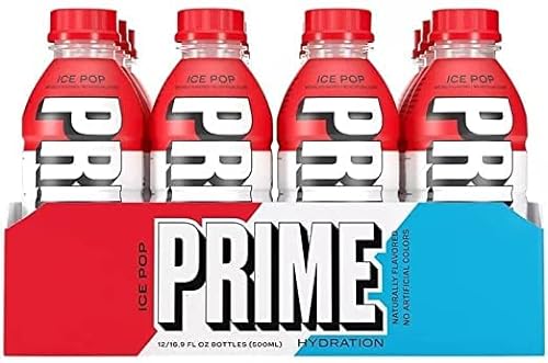 Prime Hydration "Ice Pop" Geschmacksgetränk (12 Stück) von Generic