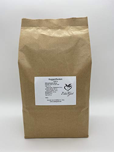 Roggenflocken 2,5 kg Vollkorn Roggen Flocken Bäcker Qualität 2500g Roggenflocken 2,5 kg Vollkorn Roggen Flocken Bäcker Qualität 2500g von Generic