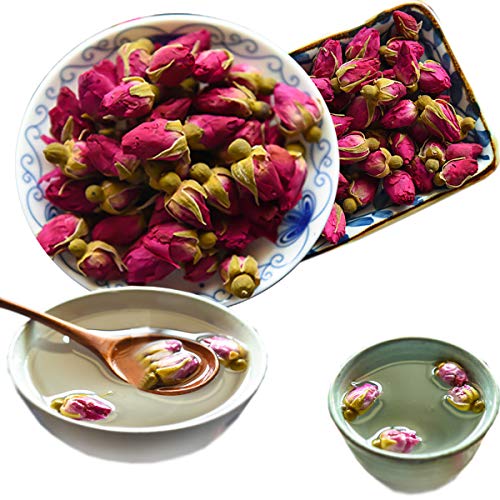 Rose Blumen Kräutertee China Original Dufttee Guter Tee Natürlicher Bio-Blumentee Grünes Essen ohne Zusatzstoffe Fruchtee (50g) von Generic