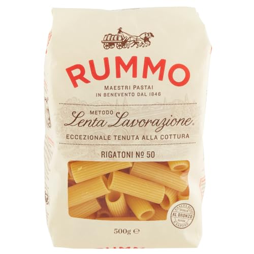 Rummo Rigatoni langsame Verarbeitung 500 gr. (5 PACKUNGEN à 500gr) von Generic